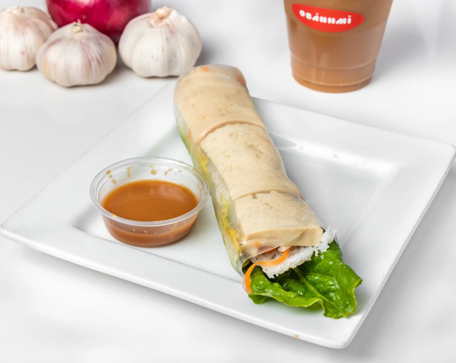 Veggie Salad Roll Platter