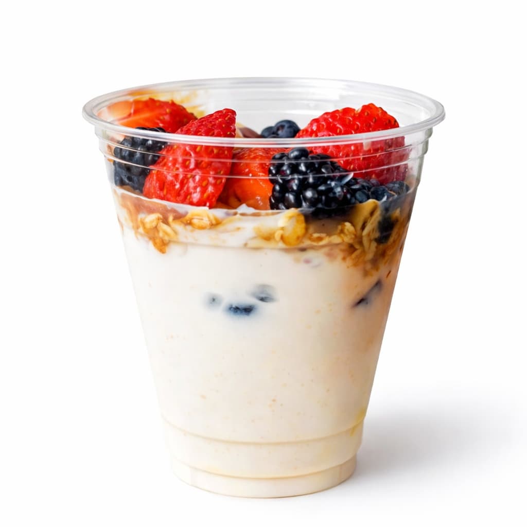 Berry Yogurt Granola Parfait Cups