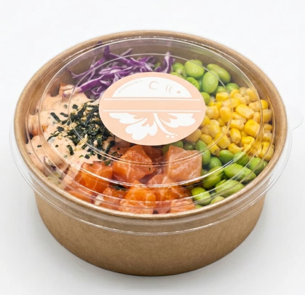 Salmon & Scallop Poke Bowl