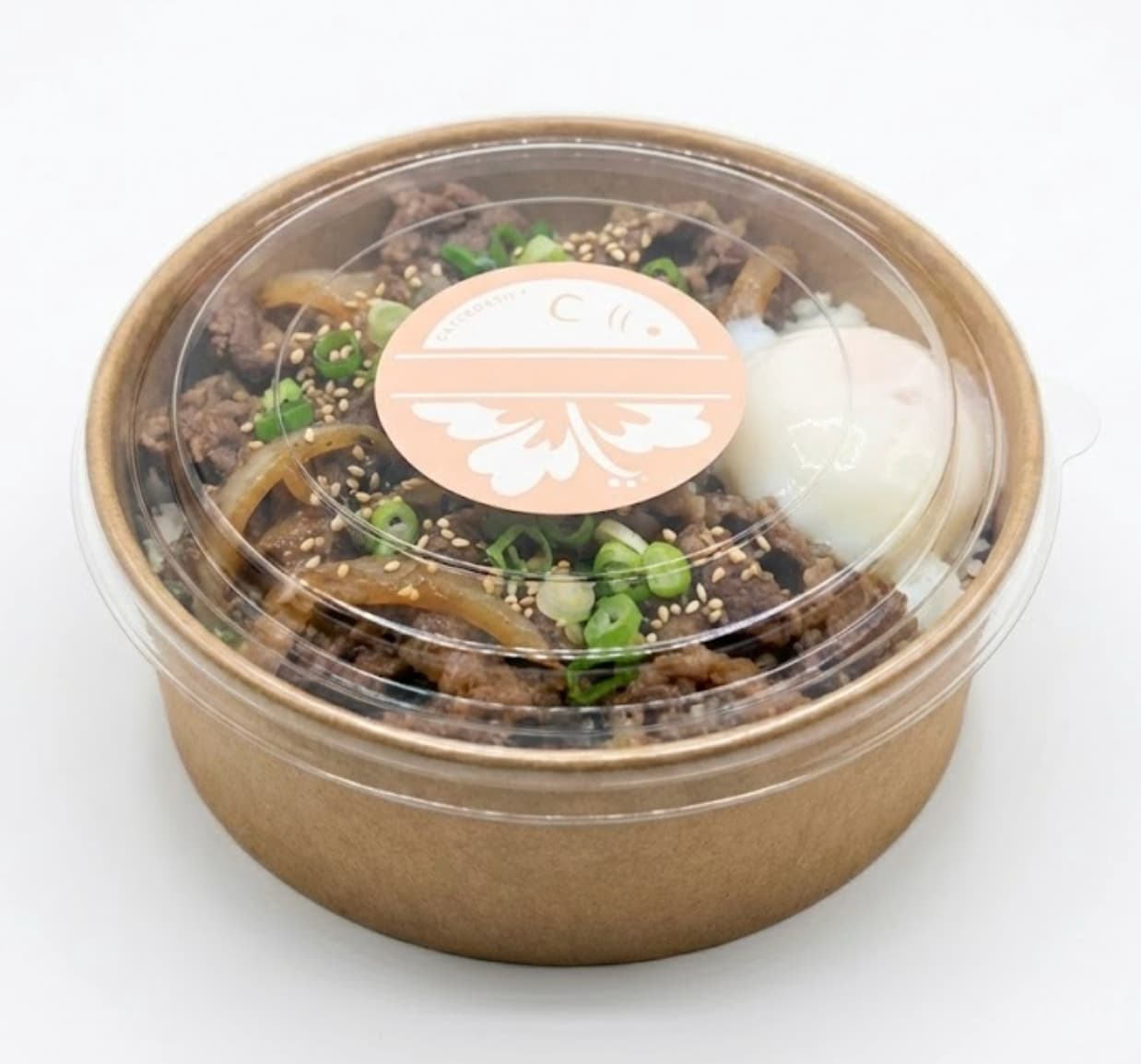 Beef Onsen Egg Poke Bowl