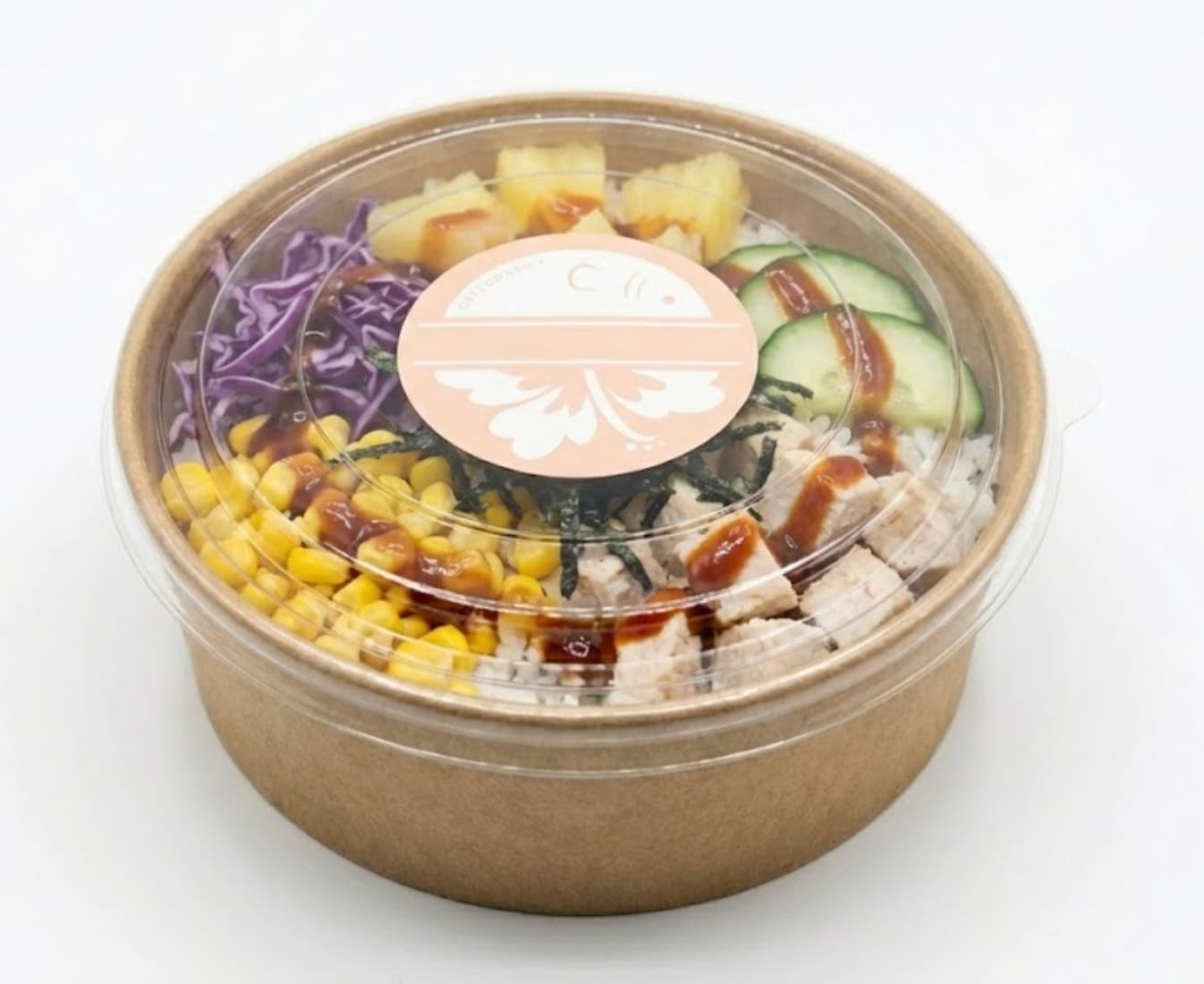 Grilled Chicken Poke Bowl