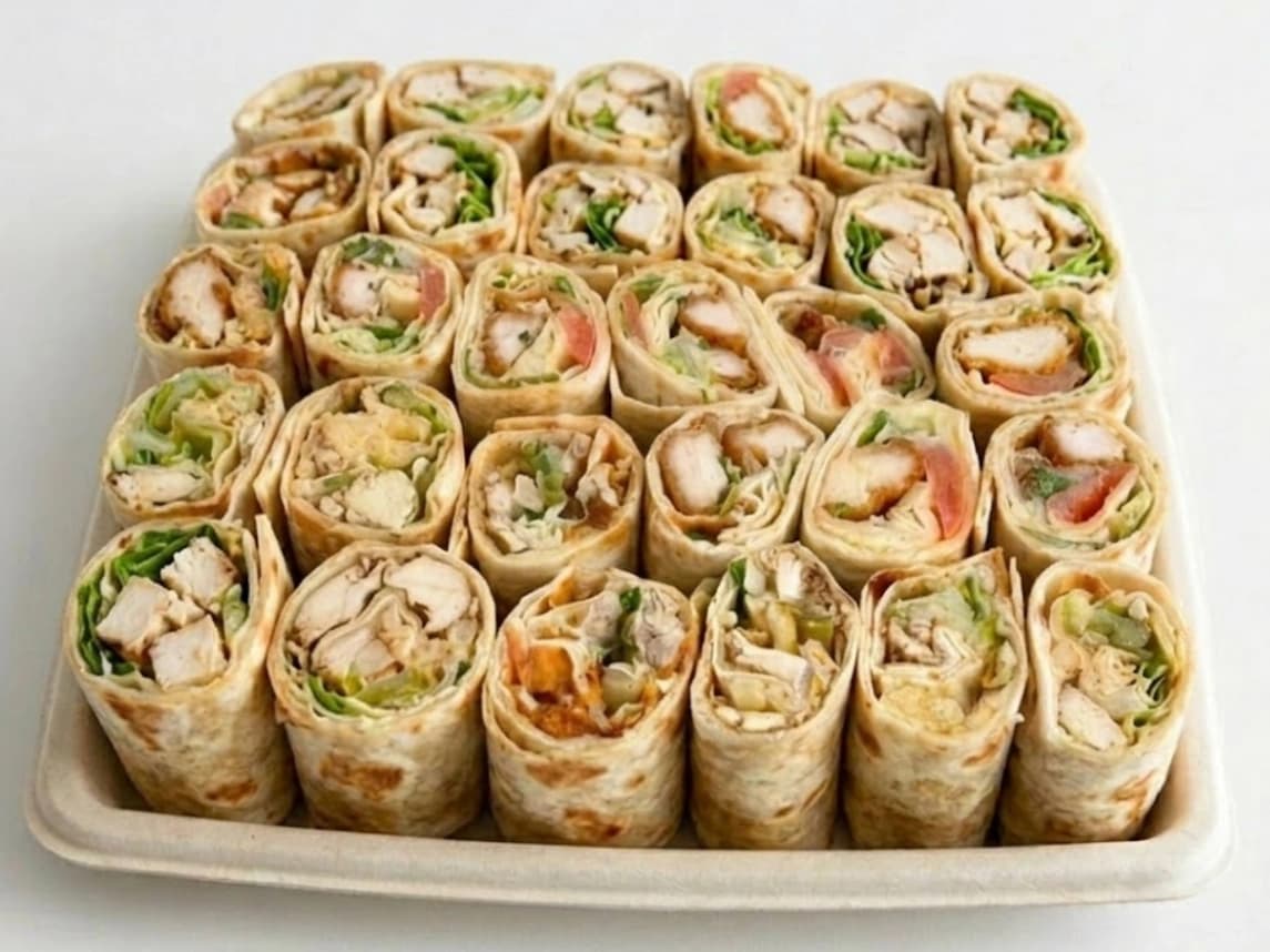 Chicken Shawarma Wrap Platter