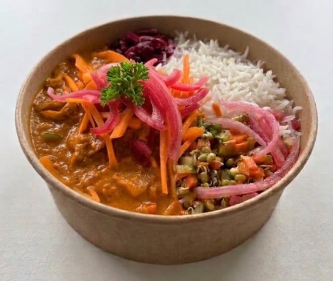 Chicken Tikka Masala Rice Bowl