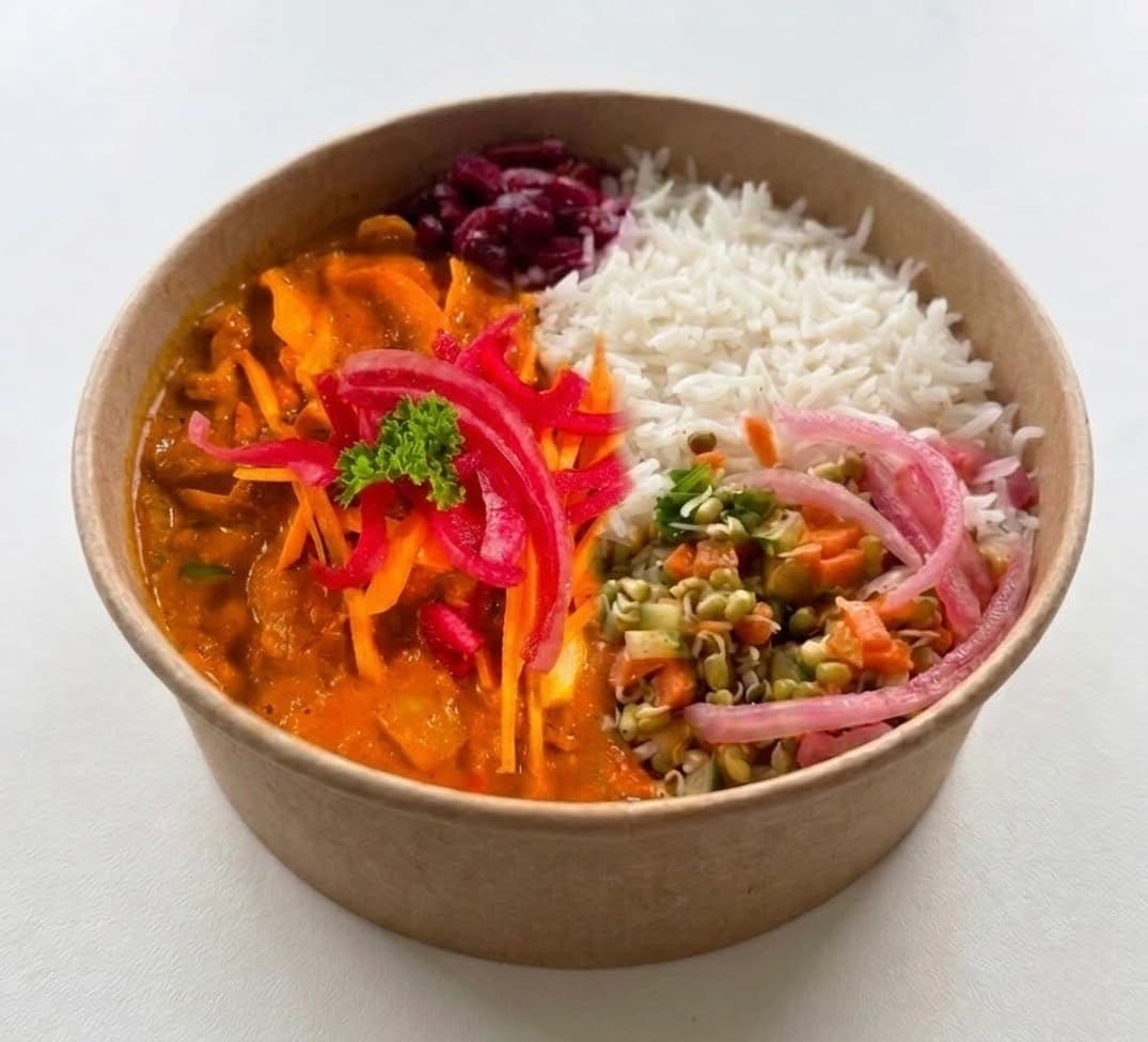 Paneer Butter Masala Rice Bowl
