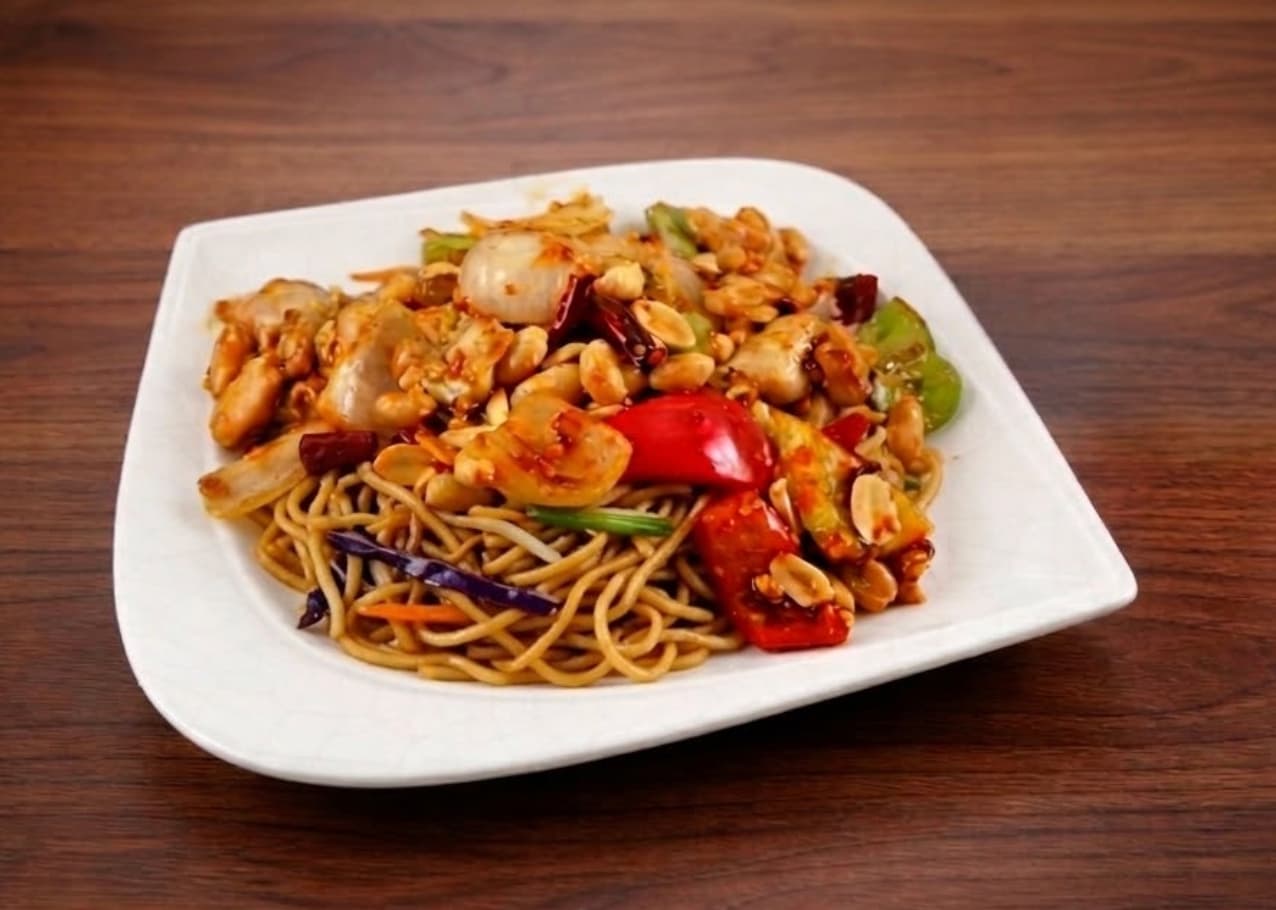 Kung Pao Chicken Noodle Bowl