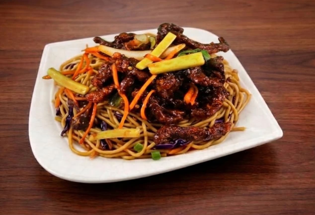 Ginger Beef Noodle Bowl