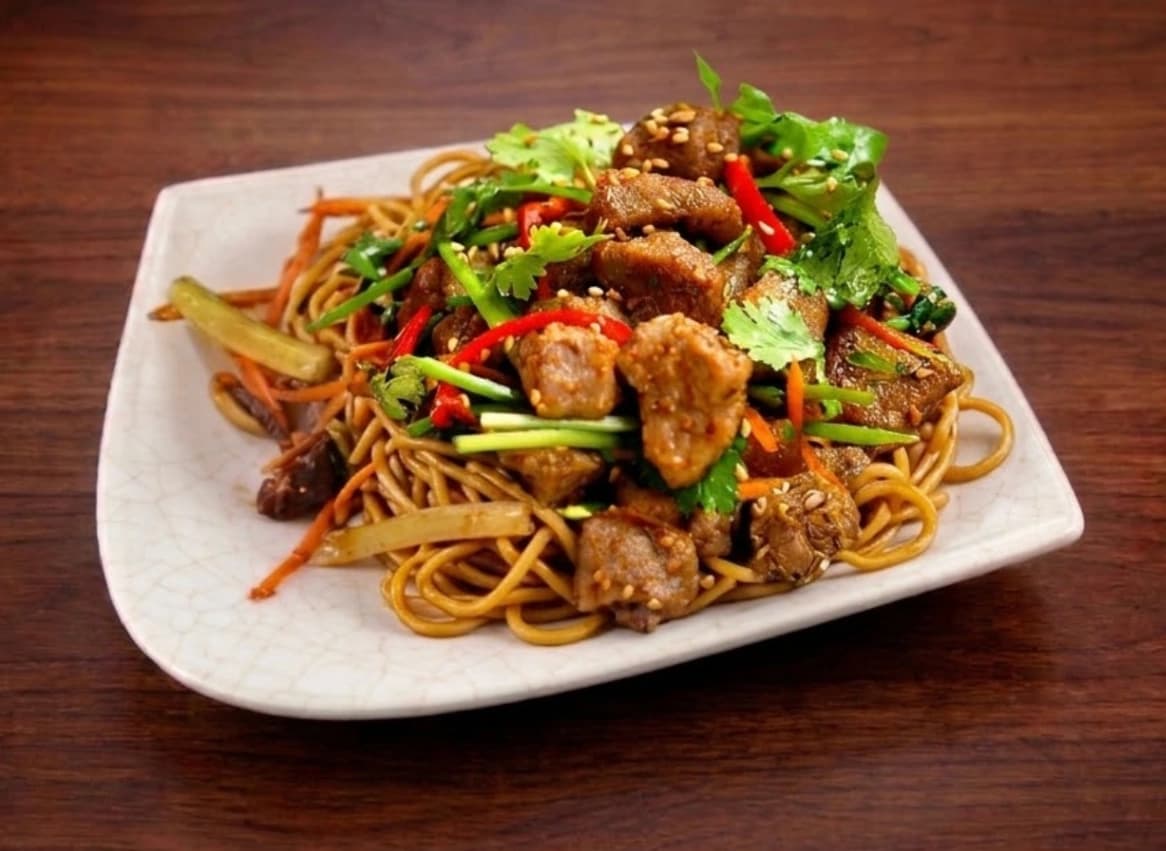 Cumin Lamb Noodle Bowl