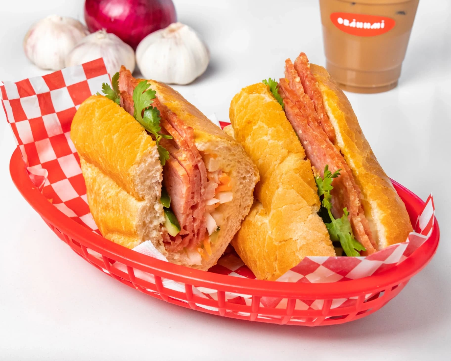 Minced Garlic Pork Banh Mi