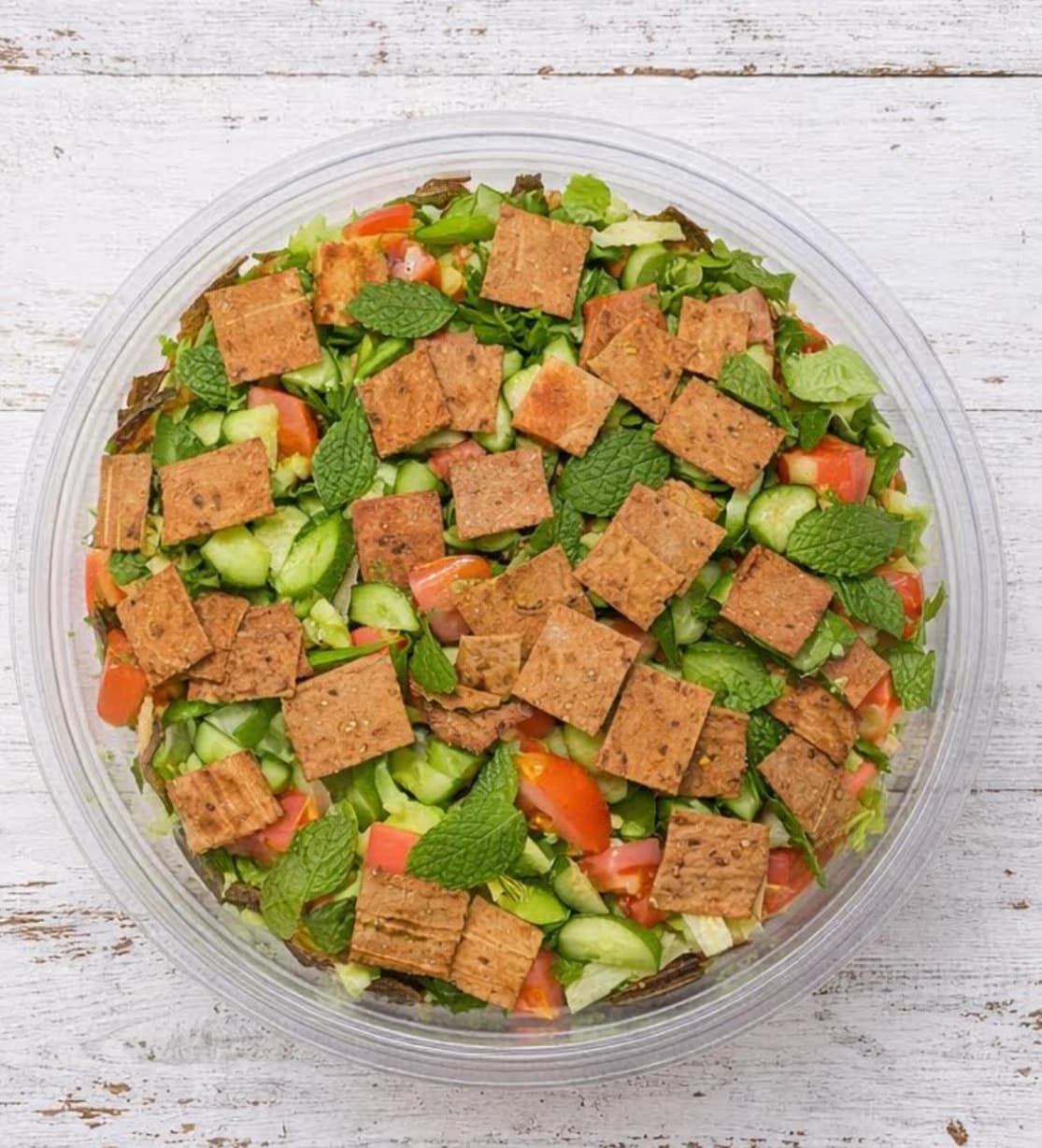 Fattoush Salad Platter (Vegan)