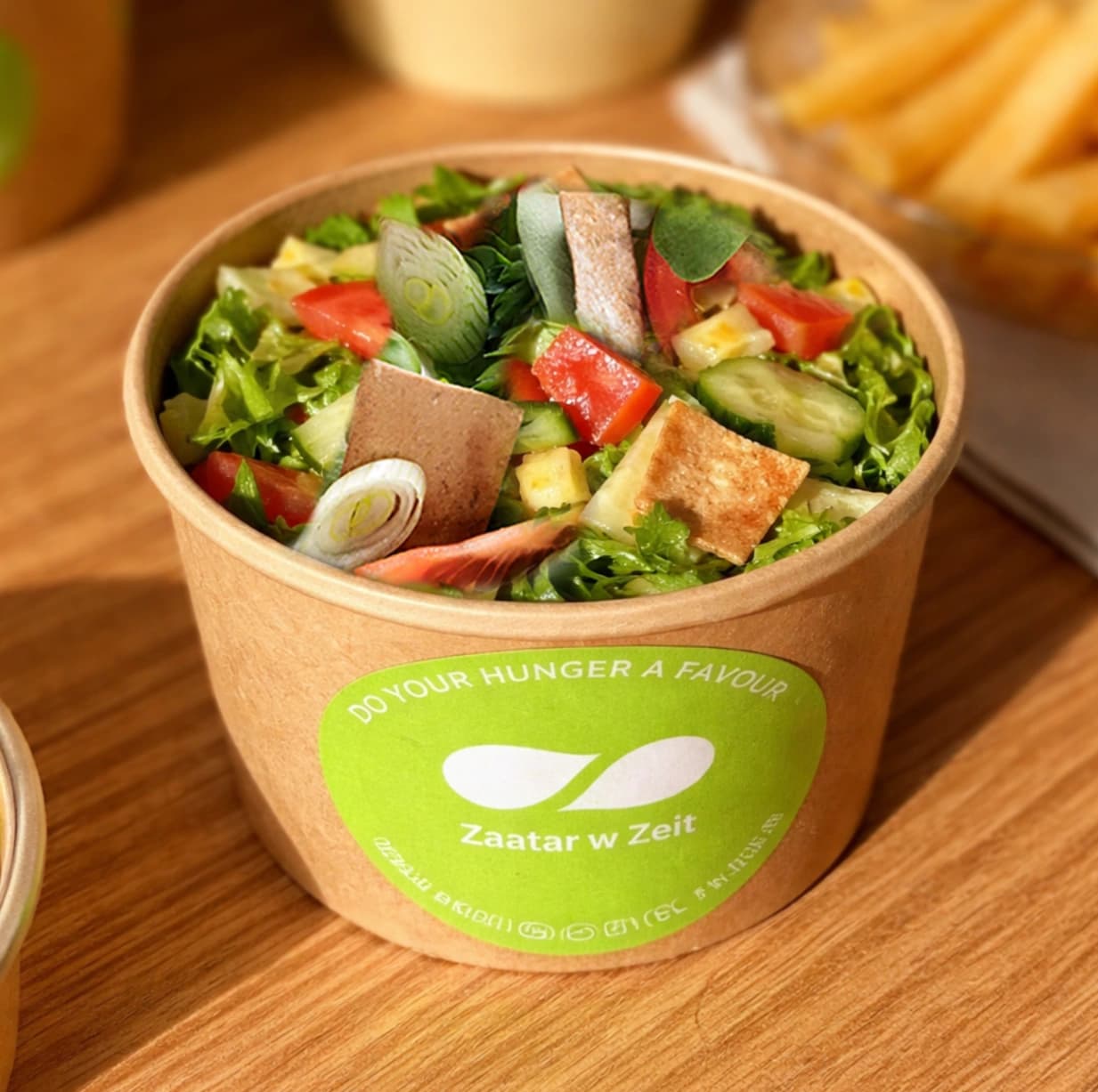 Fattoush Salad (Vegan)