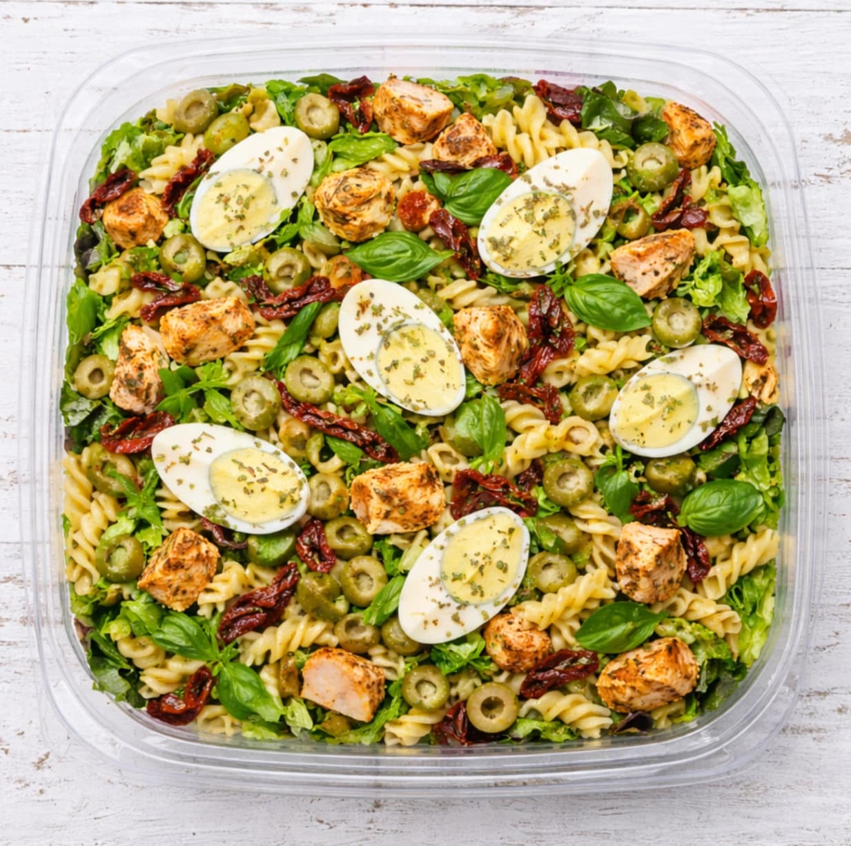 Chicken Pasta Salad Platter