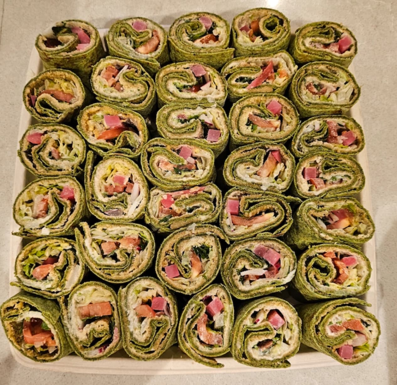 Falafel Wrap Platter (Vegan)