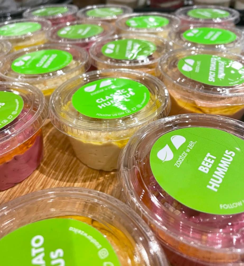 Spicy Tomato Hummus Dip (5oz)