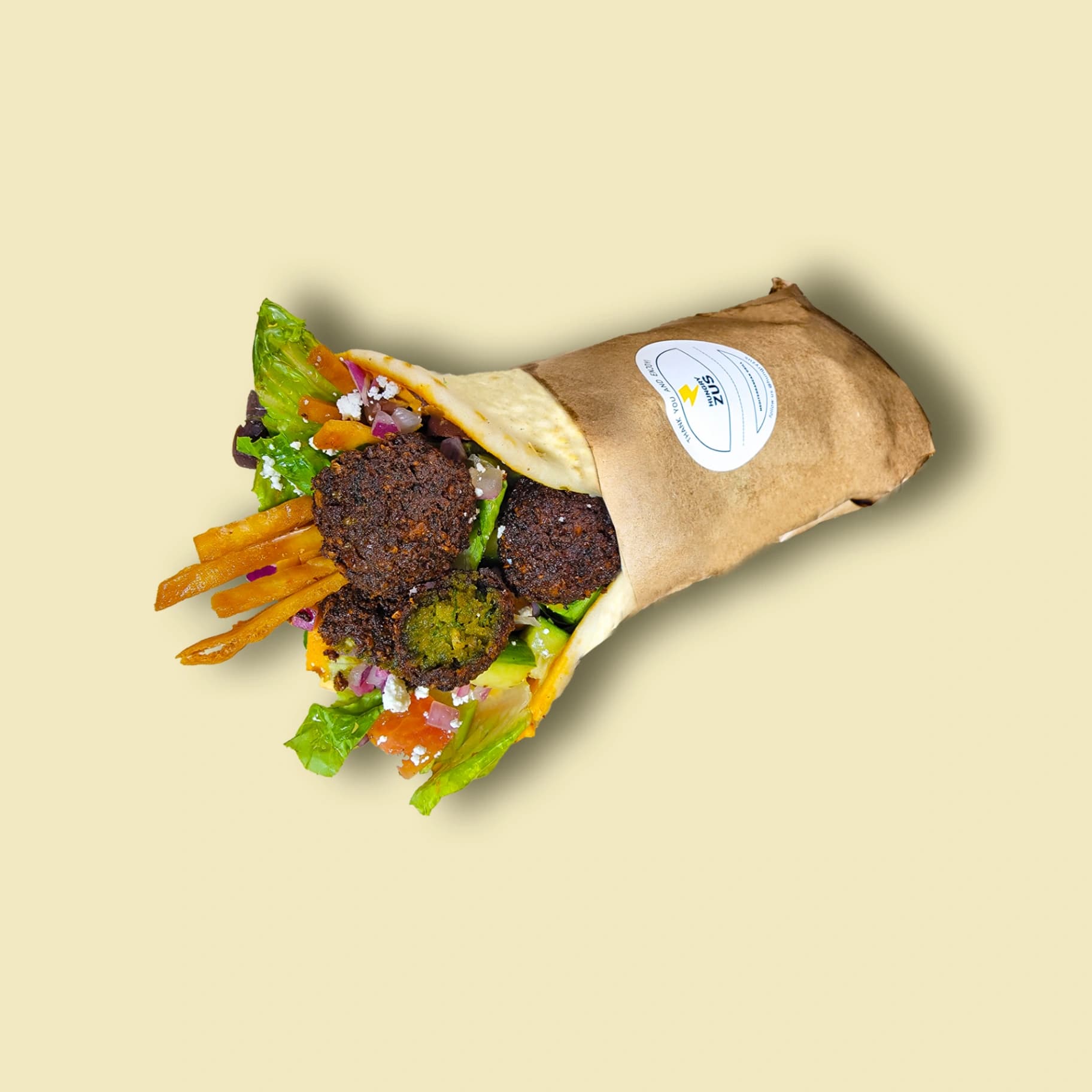 Crazy Falafel Wrap
