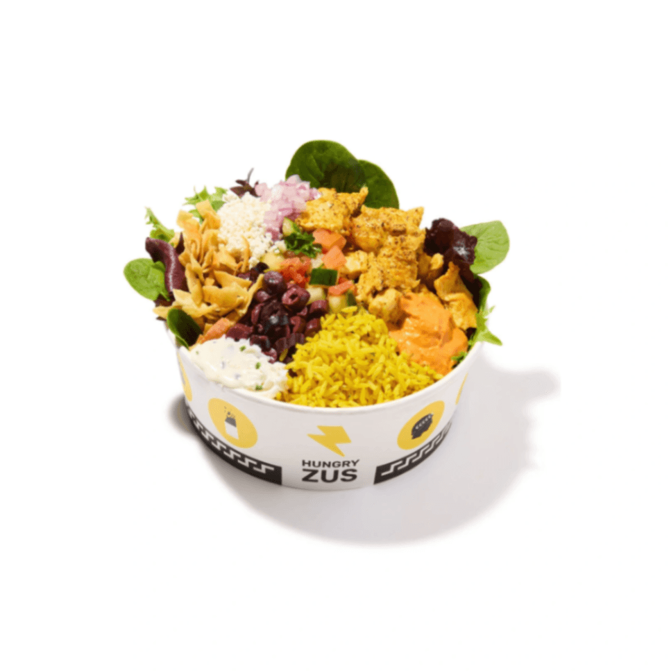 Garlickee Chicken Shawarma Bowl