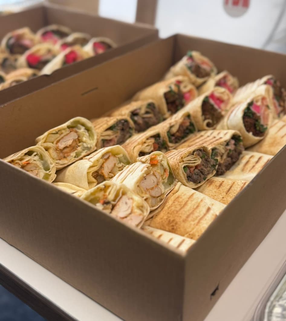 Beef Shawarma Sandwich Tray