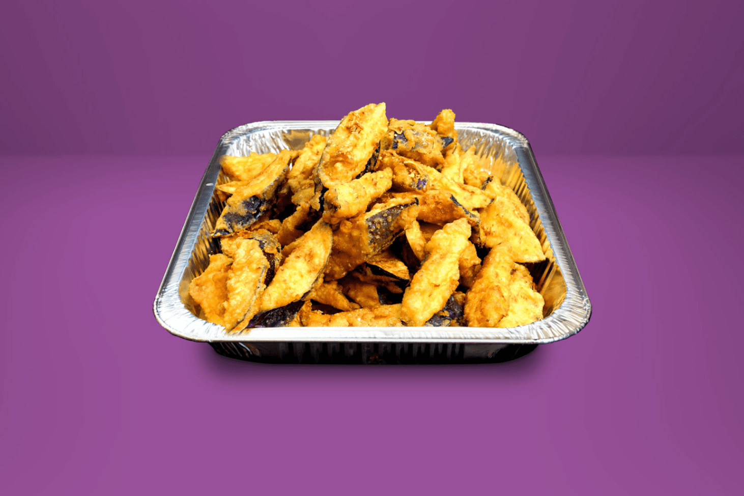 Deep-Fried Eggplant