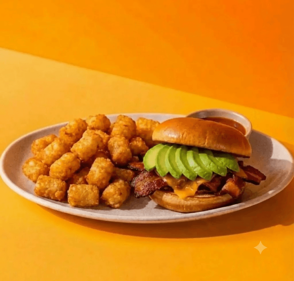 Avocado Breakfast Sando Combo