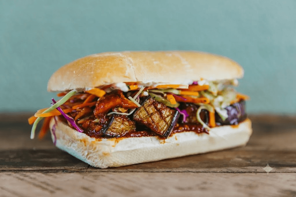 Vegan Eggplant Sandwich