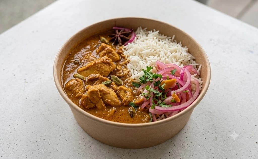 Chicken Curry Rice Bowl