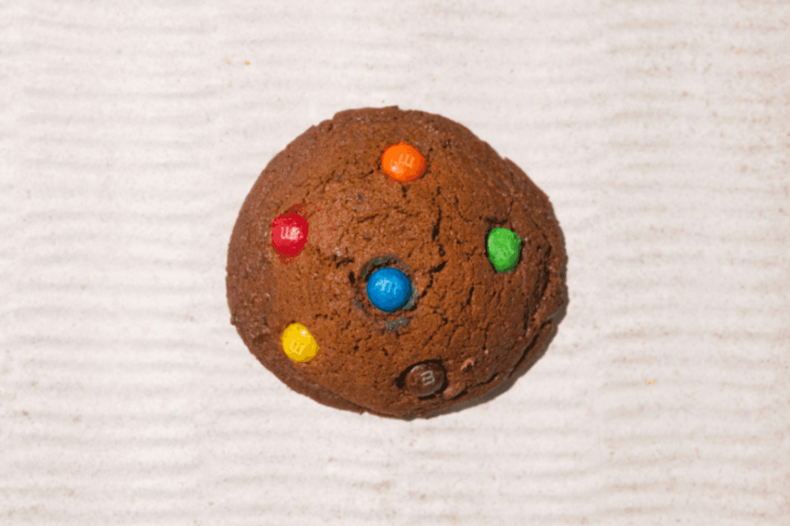 M&M Mocha Cookies Box
