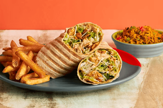 Classic Chicken Caesar Wrap Platter