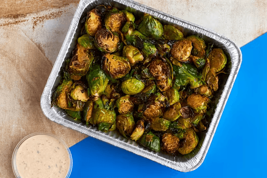 Roasted Brussels Sprouts Platter