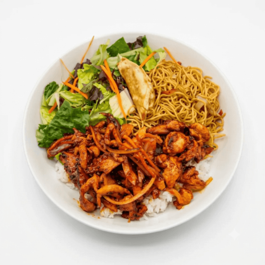 Spicy Chicken Rice Bowl