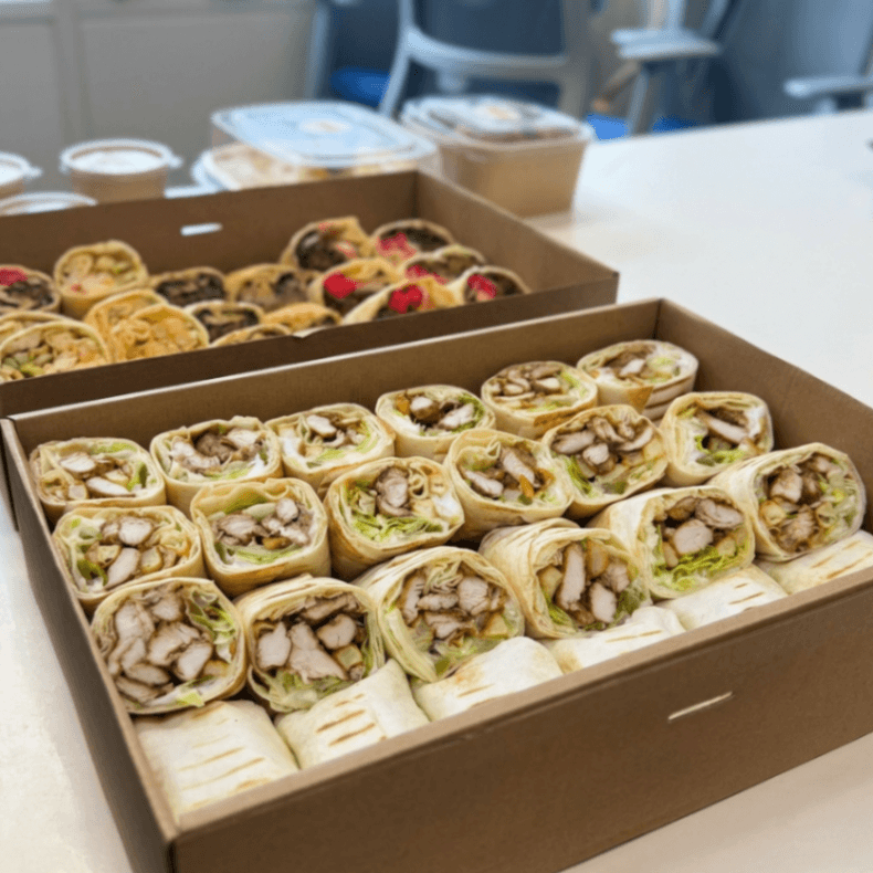 Chicken Shawarma Sandwich Tray