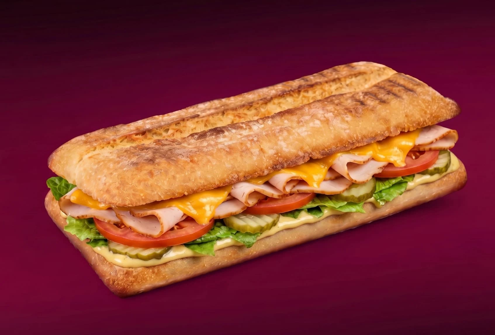 Turkey & Cheese Panini
