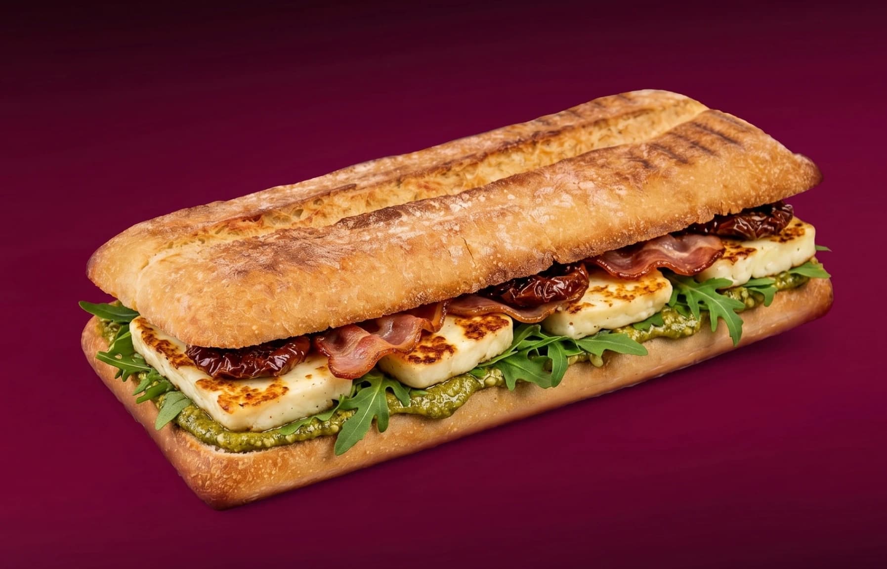 Halloumi Macon Panini