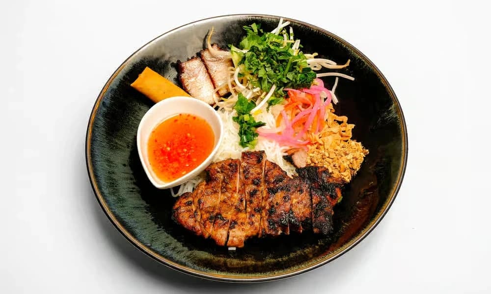 Grilled Pork with Rice