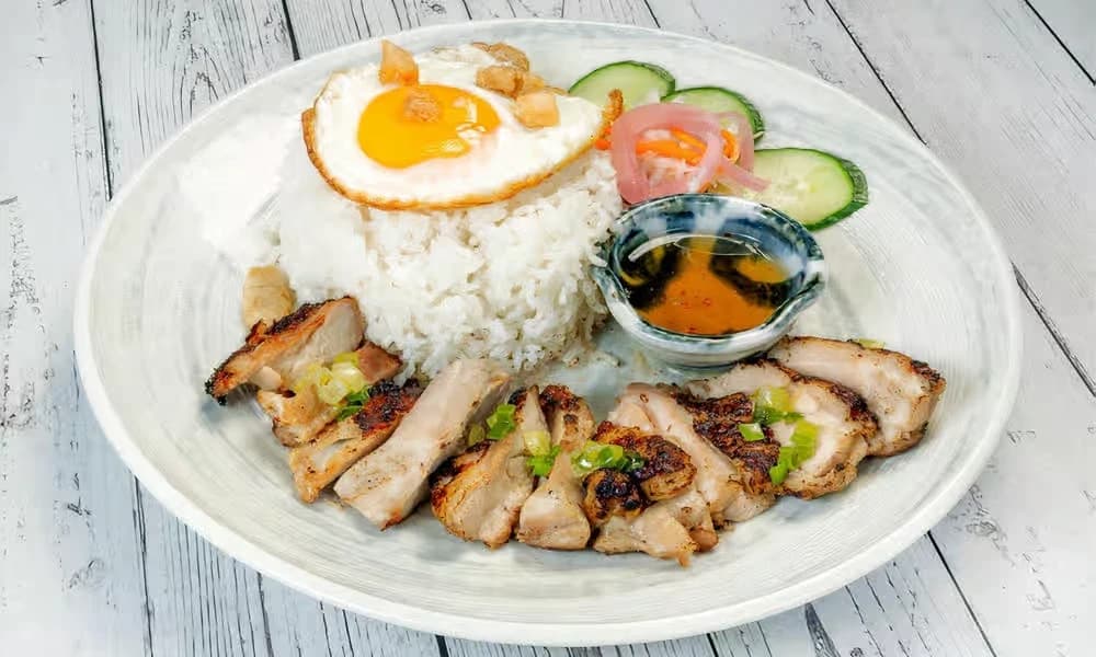 Lemongrass Chicken with Rice