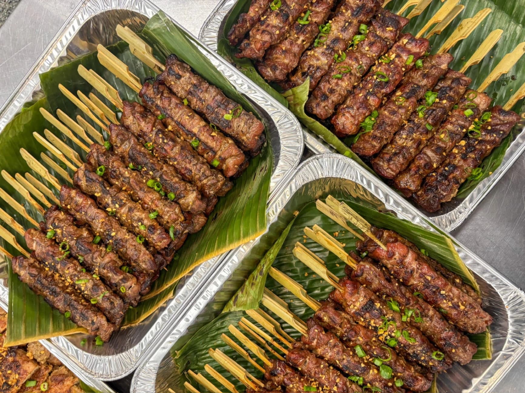 BBQ Pork Skewers