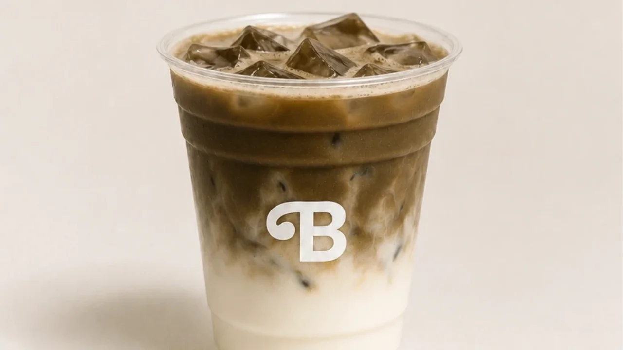 Iced Hojicha Latte