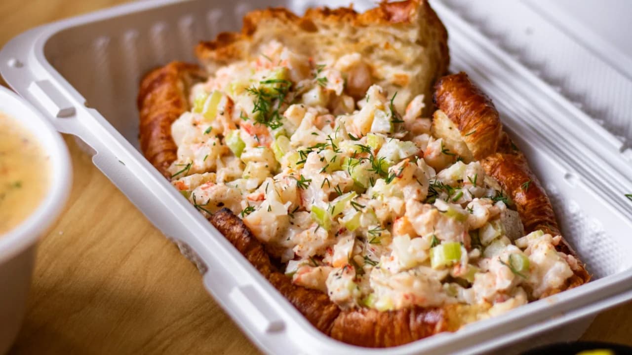 The Shrimp Croissant Roll