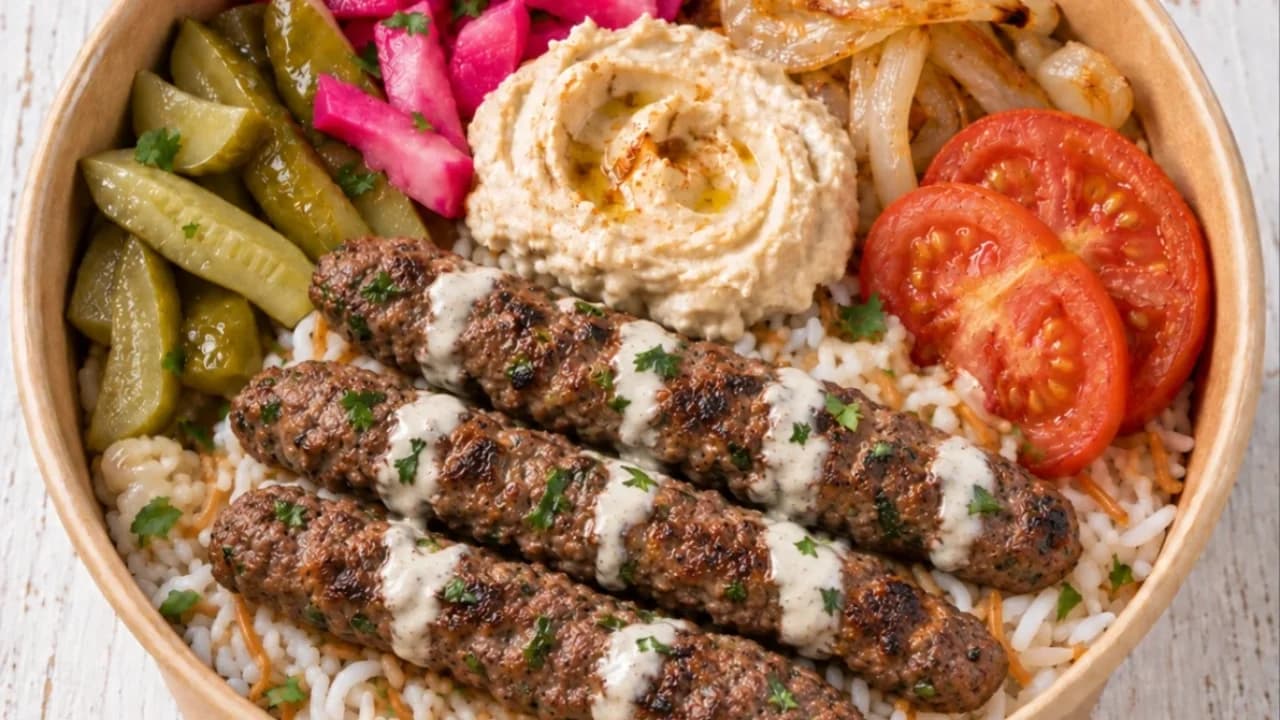 Kafta Rice Bowl