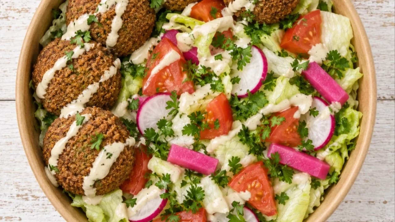 Falafel Rice Bowl