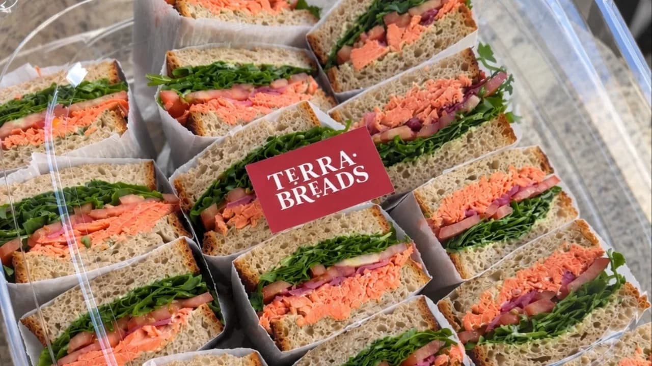 Roasted Wild Salmon Sandwich Platter