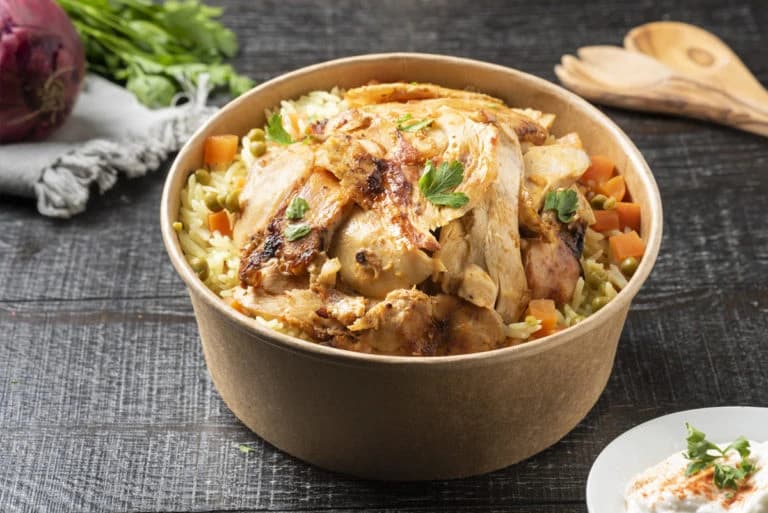 Chicken Shawarma Rice Bowl