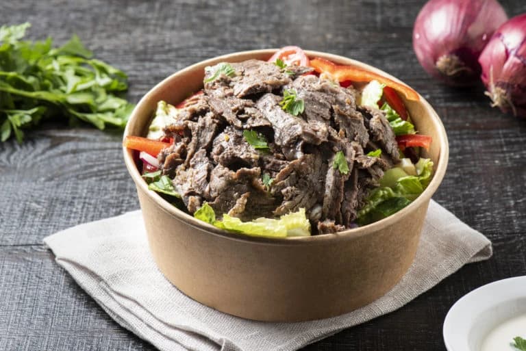 Beef Shawarma Salad Bowl