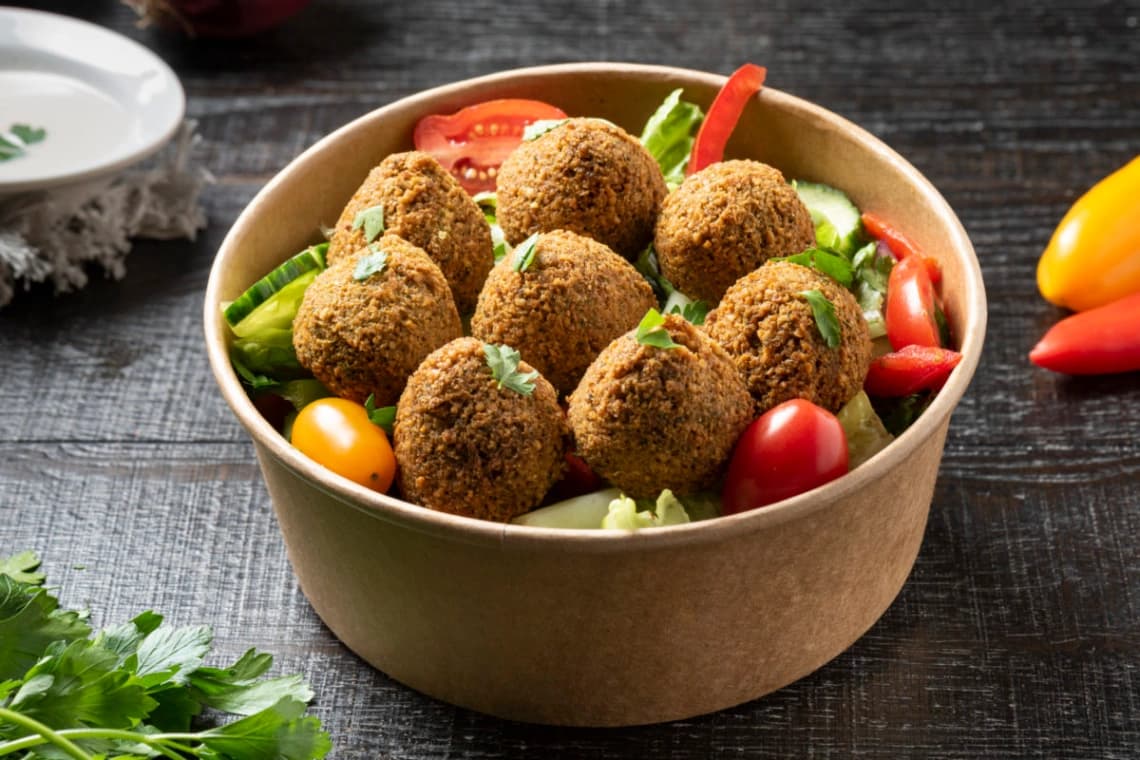 Falafel (Vegan & GF) Salad Bowl