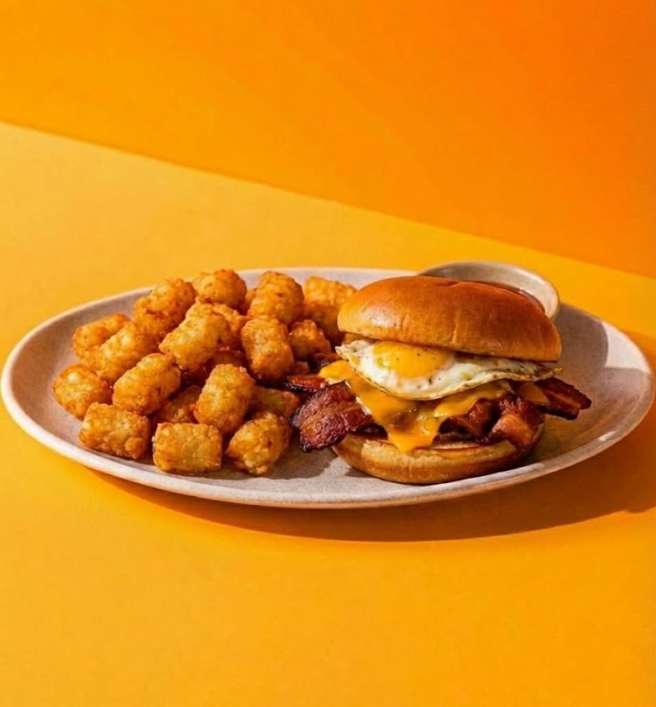 Bacon Breaky Sando Combo