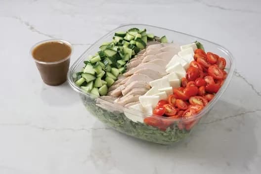 Caprese Salad with Grilled Chicken Platter