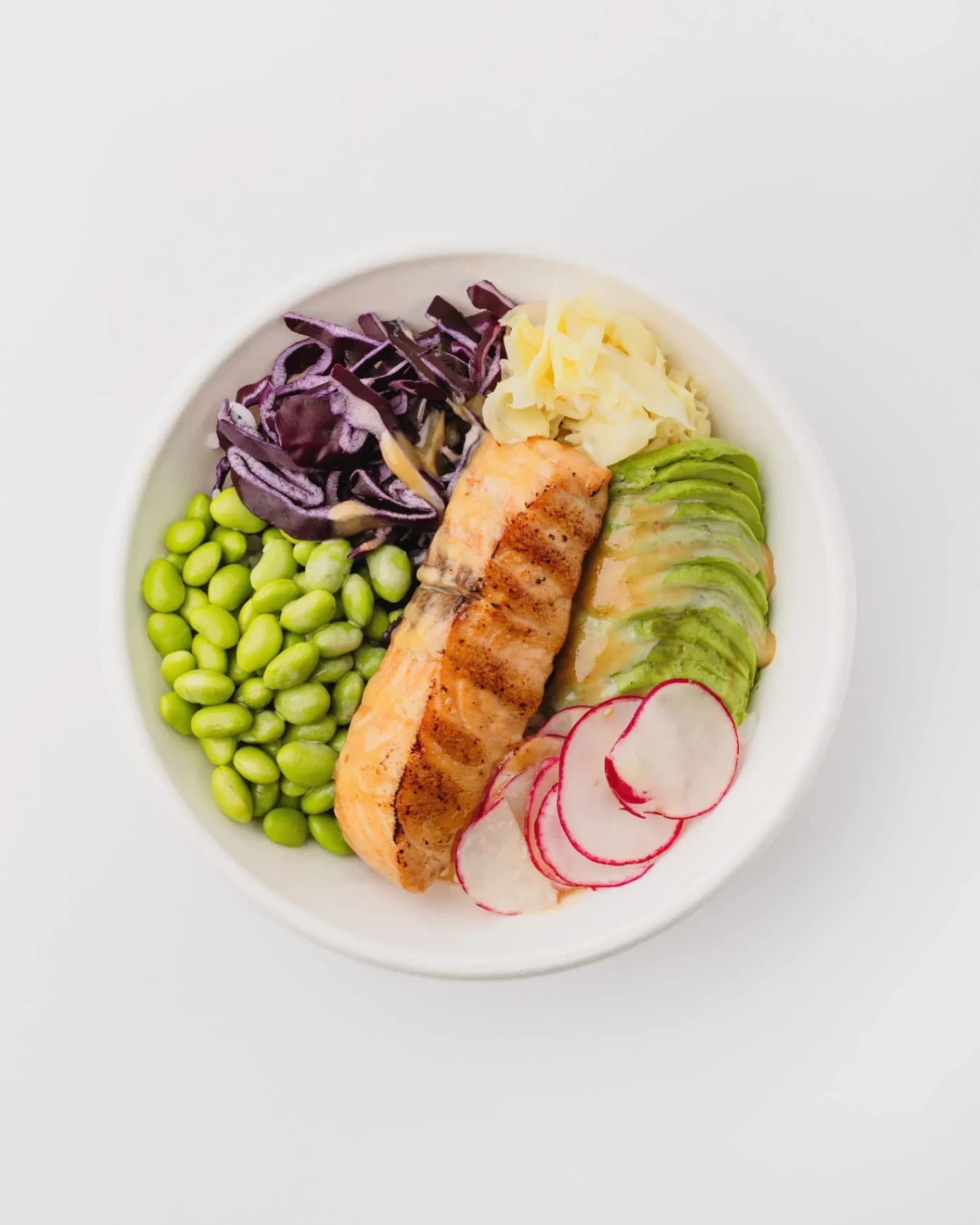 Torched Miso Salmon Bowl