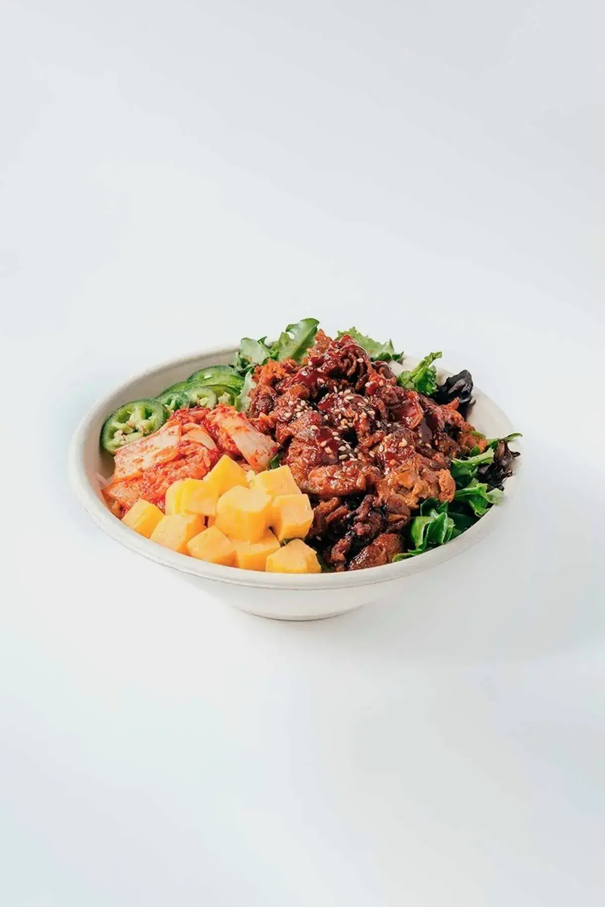 Torched Spicy BBQ Pork Bowl