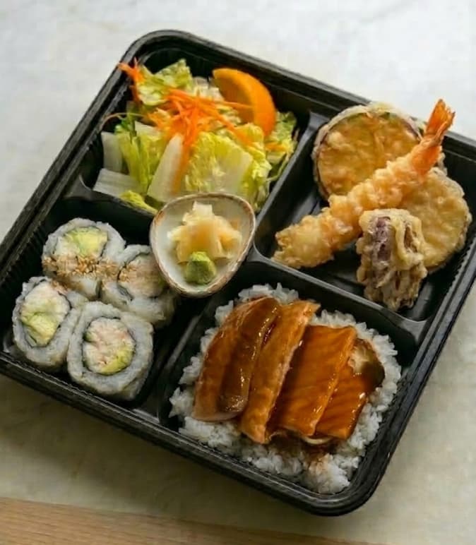 Salmon Bento Box