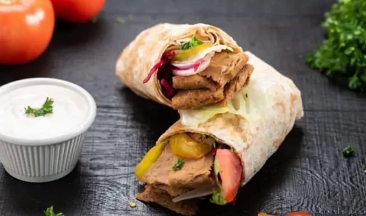 Beef Donair Wrap