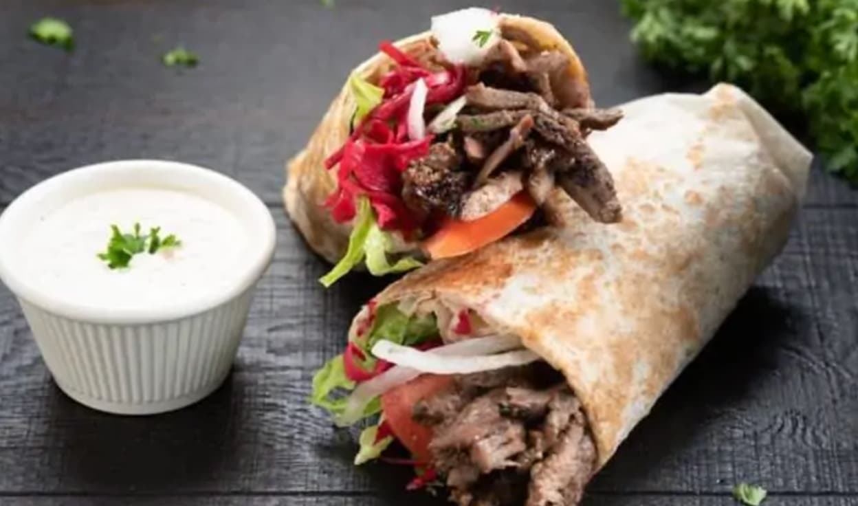 Beef Shawarma Wrap