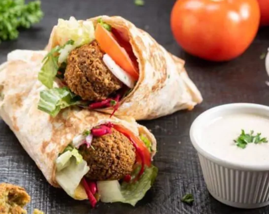 Falafel Wrap (Veg & Vegan)